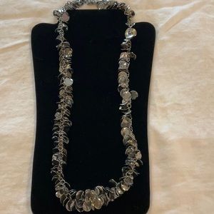 Silver Mirrored Necklace